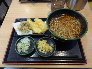 ゆで太郎西五反田本店@五反田 (4)とり舞茸天そば温500