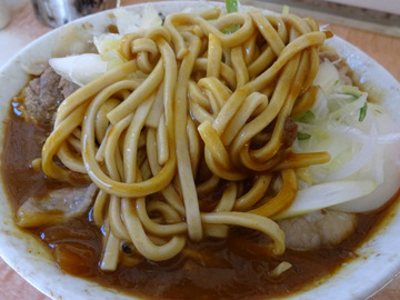 南天@椎名町 (7)肉カレーそば480