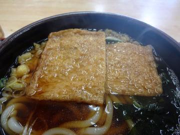 ゆで太郎芝浦店@芝浦ふ頭 (10)きつねうどん350