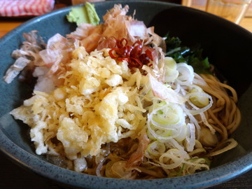 蕎麦たつ@田町(10)冷しおろしそば400