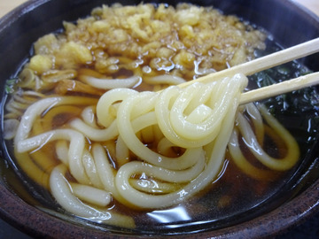 ゆで太郎芝浦店@芝浦ふ頭 (9)きつねうどん350