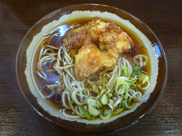 兎屋@馬橋 (9)鳥唐揚げそば360