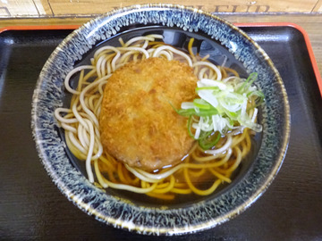 街道めん工房@北品川 (5)コロッケそば350