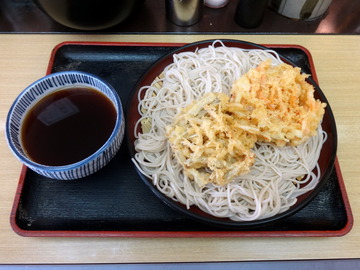 そば作西口通店@新橋(8)もり380にんじん50ごぼう50