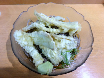 そば田@新橋(6)冷しごぼう天そば520
