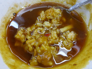 新角@有楽町 (11)うどんセット(ミニカレー付)560コロッケ120