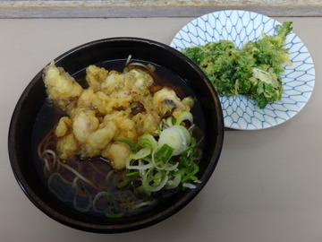 山田屋@入谷(4)かけ280春菊80ゲソ天120