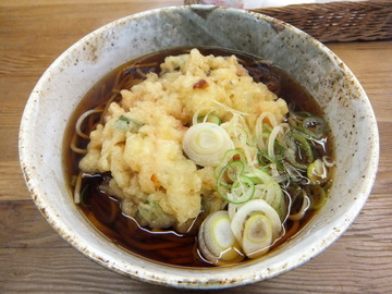 むさしの@鷺ノ宮(9)カレーライスセット天ぷらそば(やさい)620