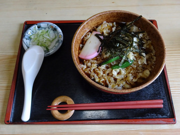 高田屋@加須 (5)冷やしたぬきうどん560もりそば490