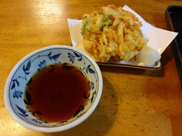 多聞@深大寺 (13)多聞そば720深大寺そば620野菜かき揚げ180