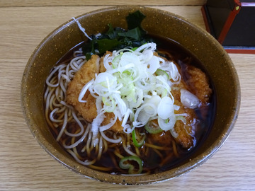 めん庵浜松町店@浜松町 (10)とんかつそば520