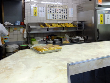信越そば@南青山(6)2品入りそば450キザミ生あげ、昆布