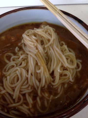 高田うどん店@川崎(4)カレー細うどん360