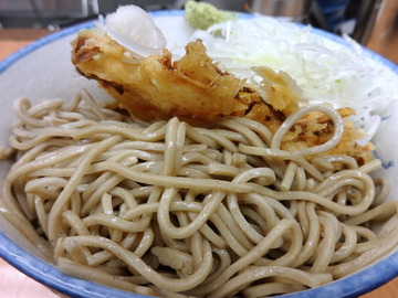 川一(4)かき揚げそば430冷し50