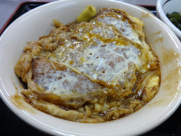 山田うどん多摩大橋店@小宮(7)煮込みソースかつ丼セット790