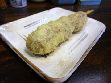 おにやんま@青物横丁 (6)カレーう並550鴨のつくね天130