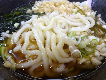 澤の井@渋谷 (15)たぬきうどんランチ650