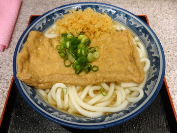 麦の城@大森(5)きつねうどん温410