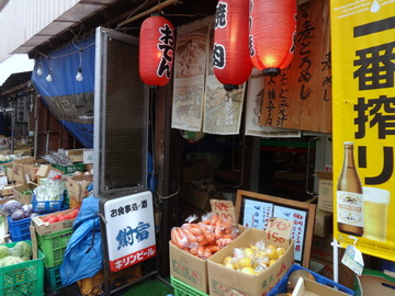 鮒宿@柴崎(2)天ぷらそば350鶏唐70×2?