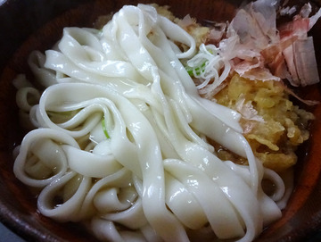 あさま@平和島 (6)いか天きしめん360ミニ牛丼260