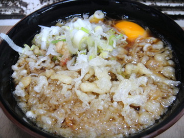 信濃路@平和島(4)そば定食550生玉子50