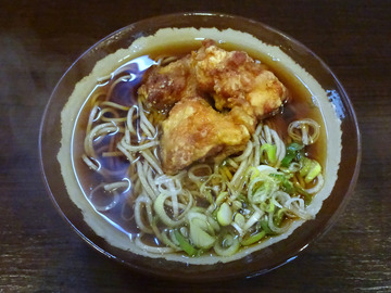 兎屋@馬橋 (8)鳥唐揚げそば360