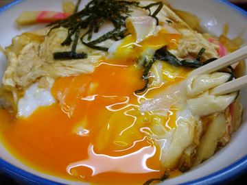 南魁楼@新八柱 (10)目玉丼380しょうがラーメン530