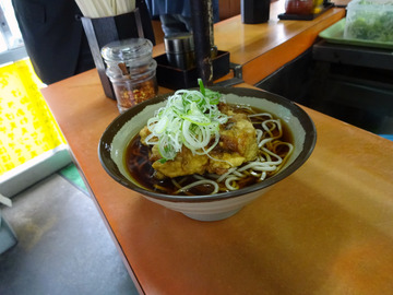 六文そば須田町@淡路町 (2)いかげそそば400