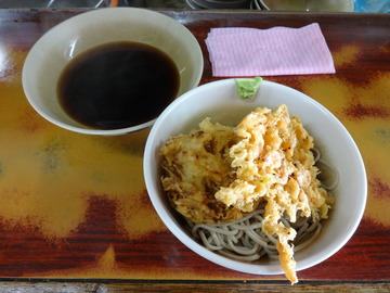 そば千@馬喰町(10)つけ天そば温汁冷麺290かき揚げ90おきあみ天140