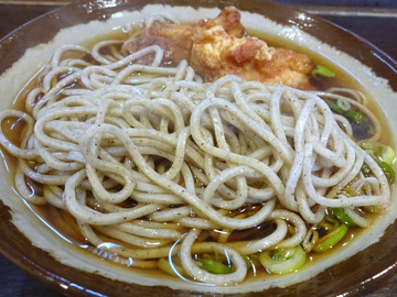 兎屋@馬橋 (10)鳥唐揚げそば360