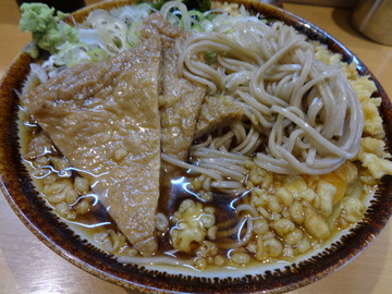 彩彩@大井町(5)冷したぬきそば480きつね70玉子50