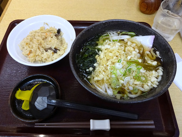 澤の井@渋谷 (12)たぬきうどんランチ650