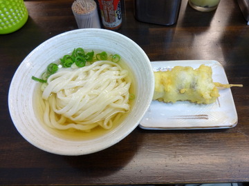 おにやんま@青物横丁(2)冷かけ並300目鯛串150