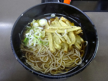 丸八そば船堀店@船堀 (13)かけそば300ごぼう天100