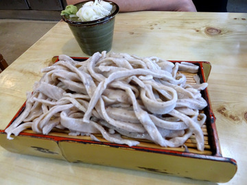 一茶宮代@東武動物公園 (9)もりそば380冷やしたぬきそば480