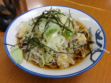 銀座堂@上尾(12)たぬきそば290冷し30