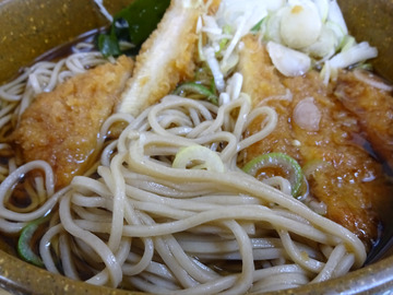 めん庵浜松町店@浜松町 (11)とんかつそば520