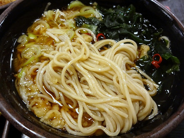 ゆで太郎大井町店@大井町 (4)かつ丼セット650かき揚100
