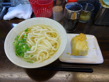 おにやんま@青物横丁 (3)温並300高野山ごま豆腐天150