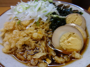 彩彩@大井町(4)冷やしたぬき480味付け玉子70