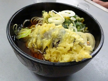 あさま@平和島 (3)いか天きしめん360ミニ牛丼260