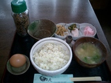 地たまご定食