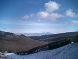 昨日の浅間山