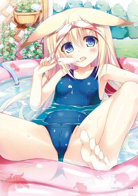 開脚させられてる2次エロ画像02