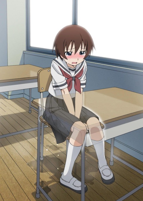 【2次】美少女おもらし画像02