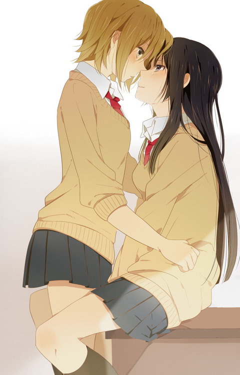 【2次画像】美しすぎるjkの百合画像