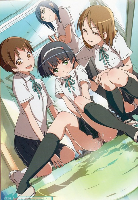 【二次】女の子がおしっこ漏らしてる画像02