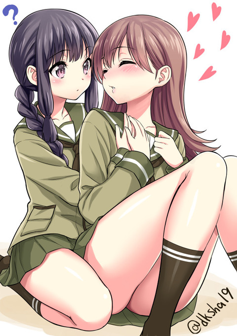 【2次】無邪気な百合画像03