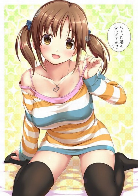 十時愛梨「暑いなぁ…脱いじゃおうかな～」　画像01