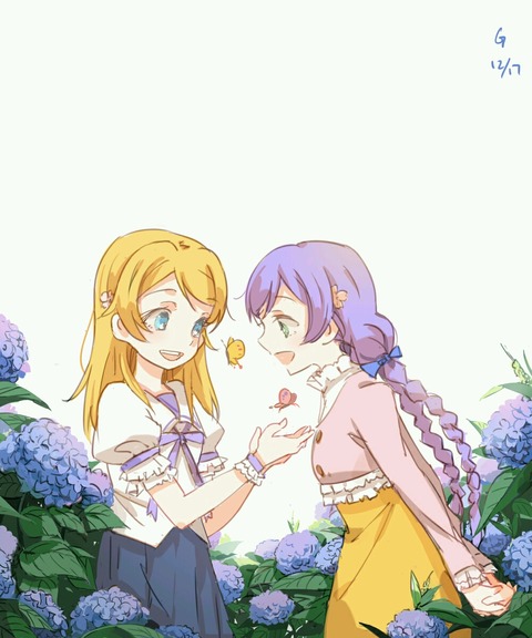 ラブライブの百合画像　07